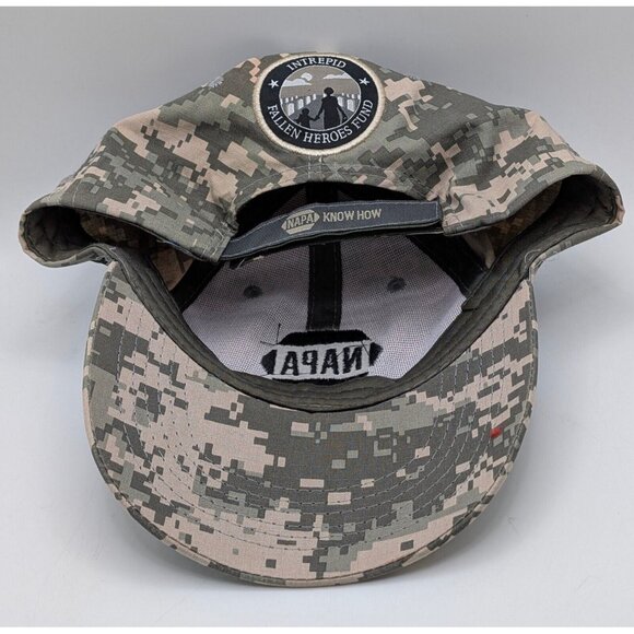 NAPA Racing Cap Hat Intrepid Fallen Heroes Fund Camo Ball 56 Truex 28 JR Capps - Picture 4 of 6